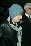 Bob Dylan snimljen 2003. na Sundance Film Festivalu, na premijeri filma 'Ispod maske'