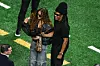 Blue Ivy i Jay-Z na Super Bowlu