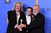 Brian May, Rami Malek and Roger Taylor - Best Motion Picture, Drama - 'Bohemian Rhapsody' 76th Annual Golden Globe Awards, Press Room, Los Angeles, USA - 06 Jan 2019, Image: 405648785, License: Rights-managed, Restrictions: , Model Release: no, Credit line: David Fisher / Shutterstock Editorial / Profimedia