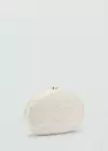 Ovalna clutch torbica - 49,99 eura