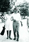 Zdenka i Ćiro u šetnji riječkim Korzom 1960.