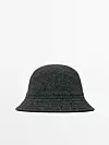 Massimo Dutti bucket šešir od mješavine vune 59,95 eura
