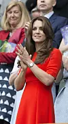 Crvenu haljinu s potpisom LK Bennett odabrala je za Wimbledon 2015.