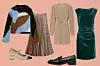 Vuneni pulover 149 € (1122,64 kn) MASSIMO DUTTI/ Kožnate cipele Fabio Rusconi 245 € (1845,95 kn) Karla/ Plisirana suknja sa sjajem 297 € TWINSET/ Pletena haljina s lureksom 205 € (1544,57 kn) TWINSET/ Plišana haljina 49,99 € (376,65 kn) C&A/ Kožnate mokasinke Tamaris 69,95 € (527,04 kn) RODEA