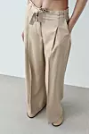 Zara široke hlače s pojasom (29,95 eur)