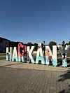 Gradić je smješten blizu hrvatske granice, a Mađari ga zovu Harkány