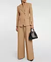 Burberry široke hlače od vune (990 eur)