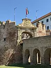 Glavni ulaz u tvrđavu Šikloš gdje je nekad živjela plamićka obitelj Batthyany