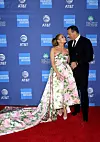 PALM SPRINGS, CALIFORNIA - JANUARY 02: (L-R) Jennifer Lopez and Alex Rodriguez attend the 31st Annual Palm Springs International Film Festival Film Awards Gala at Palm Springs Convention Center on January 02, 2020 in Palm Springs, California. (Photo by Jon Kopaloff/Getty Images)