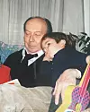 Josip Vaništa i unuk Luka Filipović