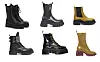 Čizme na vezanje Bershka (299,90 kn)/ čizme s platformom KoiFootwear; Asos (76 funti)/ čizme u boji Mango (449,90 kn)/ kožne čizme sa zakovicama Replay (2130 kn)/ čizme na vezanje Dr.Martens (200 funti)/ gumene čizme u dvije boje Chloe; Net-a-Porter (1489 kn)