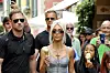 Kim Kardashian i North West uživaju u talijanskom sladoledu okružene tjelohraniteljima