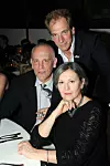 John Malkovich, Julian Sands iNicoletta Peyran na dodjeli Oscara 2012.