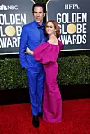 Sacha Baron Cohen i Isla Fisher na 77. dodjeli Zlatnih globusa