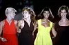 S kolegicama Naomi Campbell, Lindom Evangelista i Christy Turlington u Milanu na Versaceovoj reviji 1991.