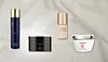 Skinbetter Science Alto Defense Serum, 156 eura, JoMalone Myrrh & Tonka, krema za tijelo, 114 eura, Jane Iredale mineralni puder, 54 eura, Kerastese Premiere maska za kosu, 67 eura