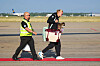 Erling Braut Haaland silazi s aviona na aerodromu u Oslu