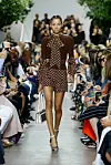 BROOKLYN, NEW YORK - SEPTEMBER 11: A model walks the runway during the Michael Kors Collection Spring 2020 Runway Show on September 11, 2019 in Brooklyn City. (Photo by JP Yim/Getty Images for Michael Kors)