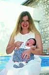 Najvažniju i njoj najbitniju životnu ulogu ostvarila je samo četrdeset i pet dana prije smrti, kada je rodila kćerkicu Lanu