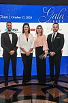 Predstavnici kompanije MSD, srebrnog sponzora gala večere: Ivo Šegota, Rina Musić, Mirela Horvat Kiš i Matija Poljak