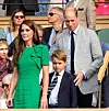Kate Middleton s prinčevima Georgeom i Williamom na Wimbledonu u lipnju 2023. godine