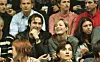 zagreb, 281002 dom sportova - koncert goran bregovic i orkestar za svadbe i sprovode u publici boris novkovic s djevojkom foto dragan matic -ziv-