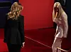 CLEVELAND, OHIO - SEPTEMBER 29: First lady Melania Trump (L) and Ivanka Trump arrive to the presidential debate between President Trump and Joe Biden at the Health Education Campus of Case Western Reserve University on September 29, 2020 in Cleveland, Ohio. This is the first of three planned debates between the two candidates in the lead up to the election on November 3. (Photo by Scott Olson/Getty Images)