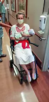 Kći Leone Paraminski stigla je dva tjedna nakon termina.