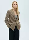 Straight fit mikro pepita jakna - prije 69,99 eura, sada 29,99 eura