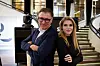 Šalković s novinarkom i voditeljicom Marijom Grigoryan Vučković