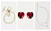Narukvica Lauren Ralph Lauren , 44,99 €, (prije 69,99 €)/ Pozlaćene naušnice Lilou Amour 50,99 € / Ogrlica Karl Lagerfeld 119,90 € (prije 178,99 €), sve Answear.hr