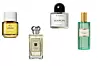 PHLUR Hanami drvenasto-cvjetni miris s notama smokve i bijelog cvijeća / JO MALONE LONDON English Oak & Hazelnut začinski parfem sa zelenim lješnjakom, cedrom i toplim hrastom / BYREDO Blanche pročišćen miris inspiriran bijelom bojom s bijelom ružom, ljubičicom, mošusom i sandalovinom kao glavnim notama / GUCCI Memoire d‘une Odeur mineralno aromatični parfem kojim dominiraju rimska kamilica i indijski koraljni jasmin