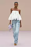 Zimmermann traperice The Alchemy Appliqué Relaxed Flare in Sea Foam