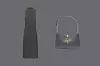 Duga pletena haljina Zara (299,90 kn/39,80 eura)/ torbica Saint Laurent (1790 eura)