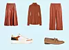 Suknja, Massimo Dutti, 299 eura; Majica Commando, 127 eura, Net-a-Porter; Hlače H&M, 24.99 eura; Tenisice Stradivarius, 19.99 eura; Mokasinke See by Chloe, 370 eura, Karla