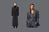 Dugi mantil Klisab (3.850 kn/ 510,98 eura)/ oversized sako The Frankie Shop (405 eura)/ prsluk od odijela The Frankie Shop (253 eura)