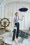 Model iz kolekcije britanske dizajnerice Vivienne Westwood.