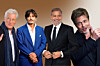 Richard Gere, Johnny Depp, George Clooney, Brad Pitt