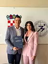 Valent i supruga Antonela
